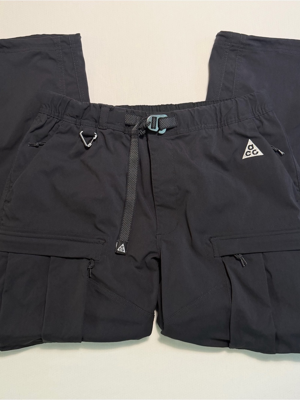 Nike ACG Smith Summit Convertible Cargo Pants Men MED Loose Baggy Trail Gorp